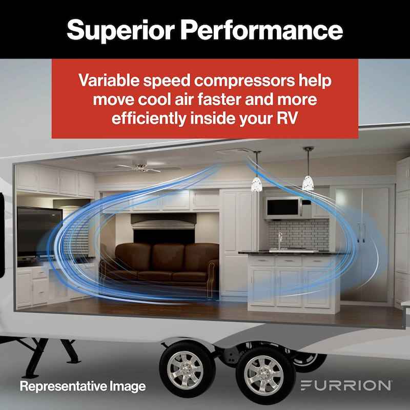 Furrion FACR18VS-SA-PS-AM Chill Cube Rooftop RV A/C 18000 BTU White – image 4