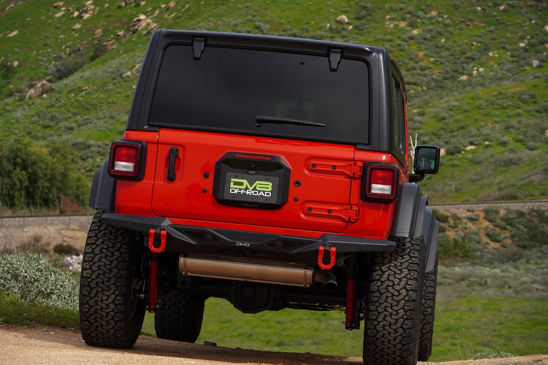 DV8 Offroad TSJL-04 Jeep Tailgate Vent Panel