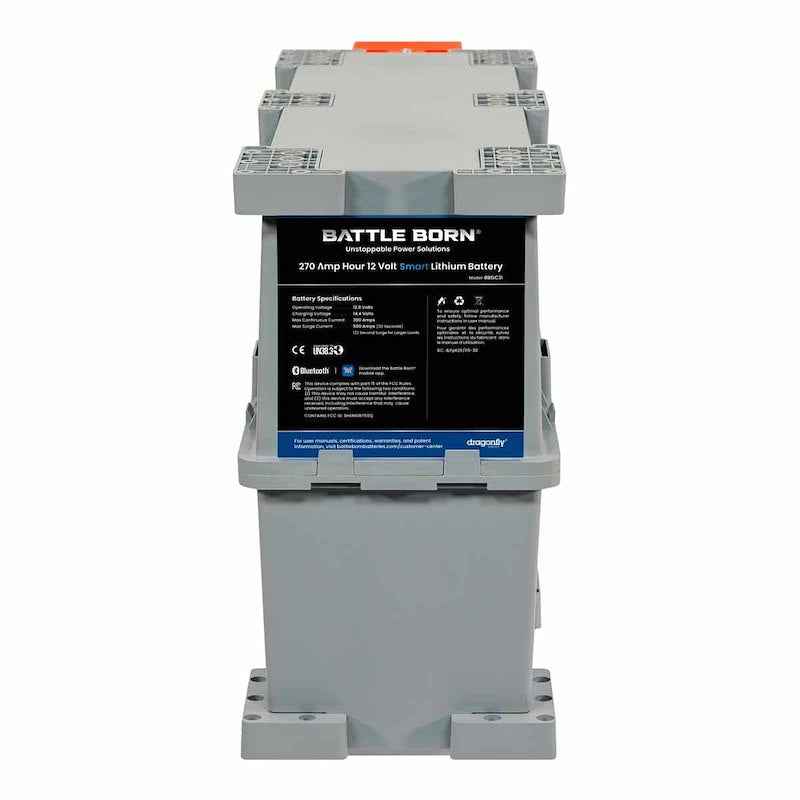 Battle Born Batteries BBGC3I 12V GC3 Lithium Deep Cycle RV Battery 270Ah Smart LiFePO4 – image 3