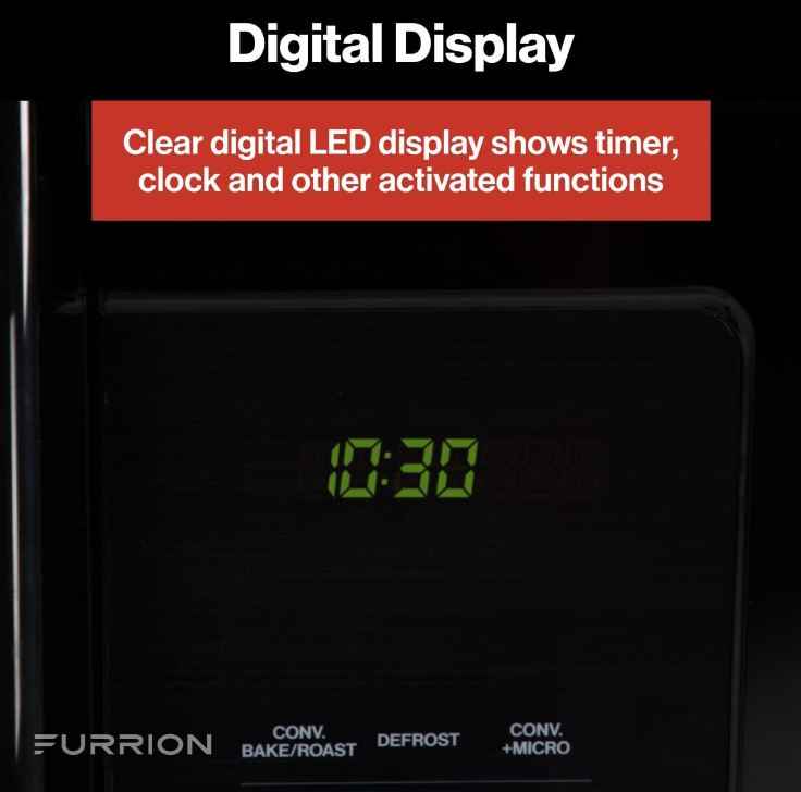 Furrion FMCM15A-SS Gen2 Over-The-Range Convection Microwave Oven 1.5 Cu Ft – image 4