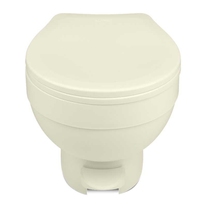 Thetford 31834 Aqua-Magic VI Low Profile RV Toilet, Pedal Flush, Parchment – image 2