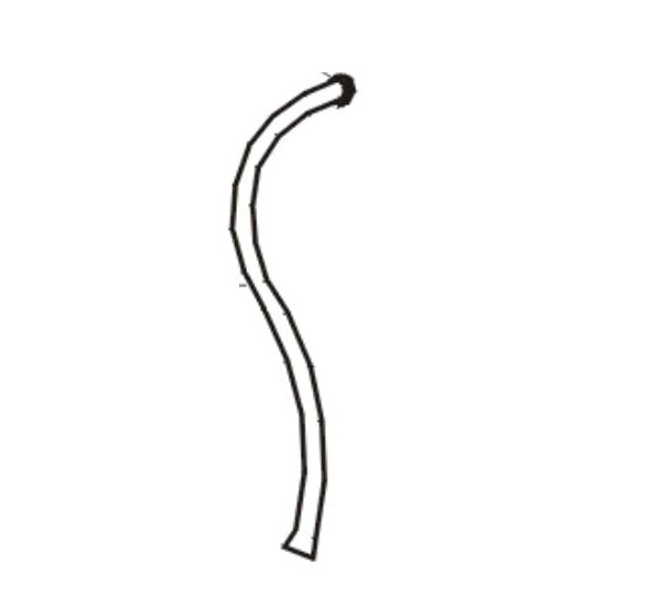 Norcold 50673 Refrigerator 1200 / 1210 Drain Tube – image 1