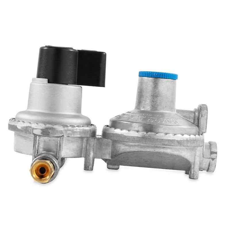 Camco 59005 RV Auto Changeover Propane Regulator, Two-Stage Vertical Mount – image 3