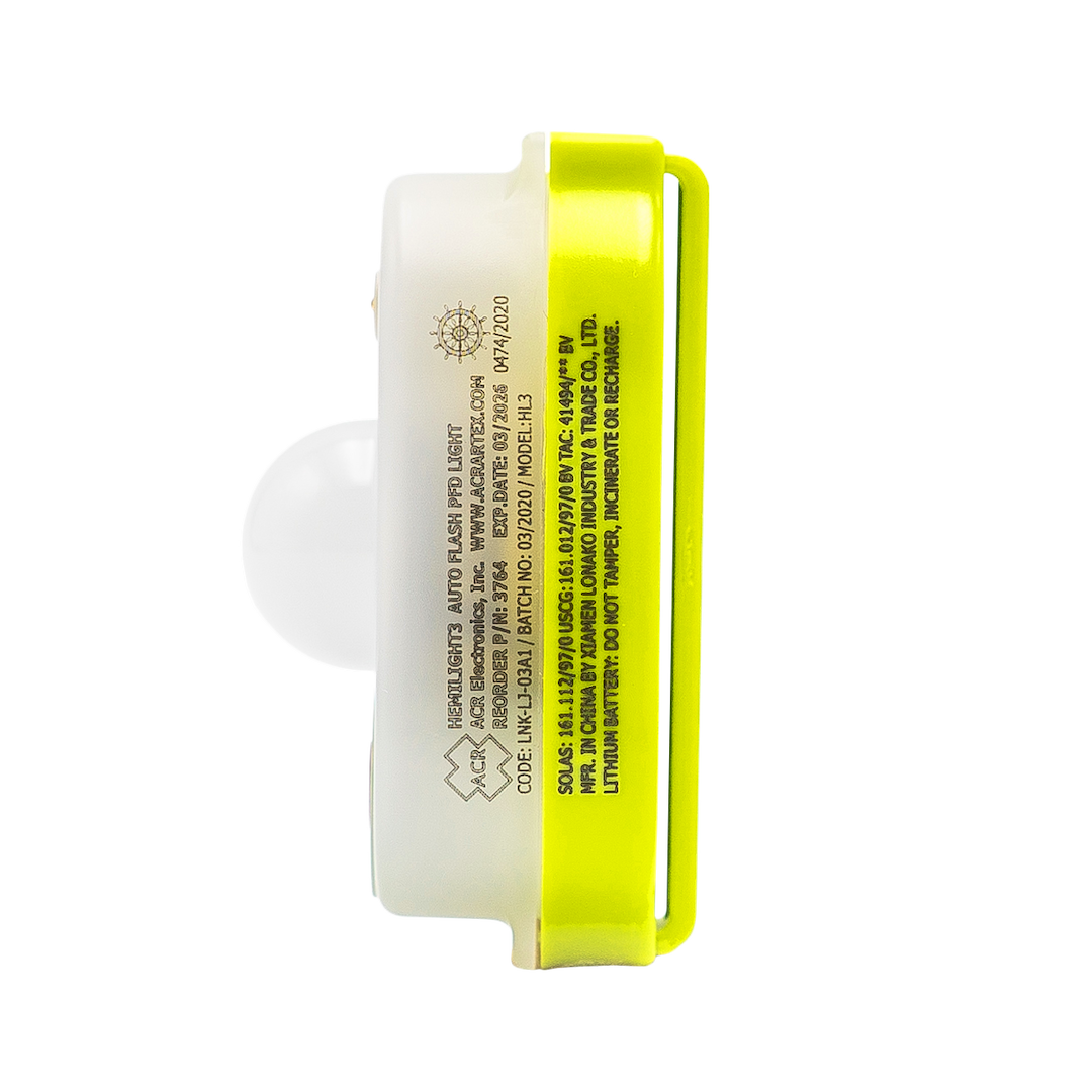 ACR Electronics 3764.1 HemiLight-3 Water-Activated Locator Light - image 3
