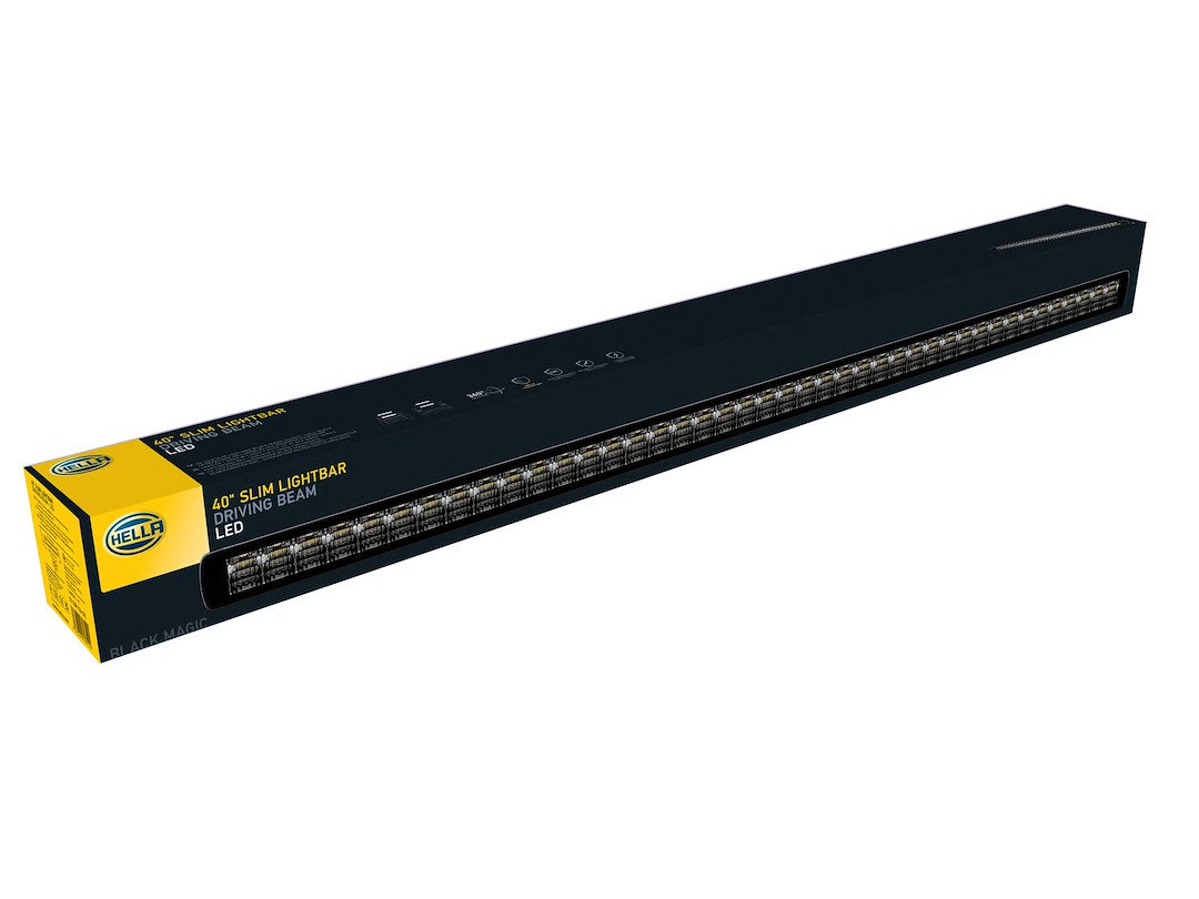 Hella 358176331 Slim Black Magic Lighting Bar