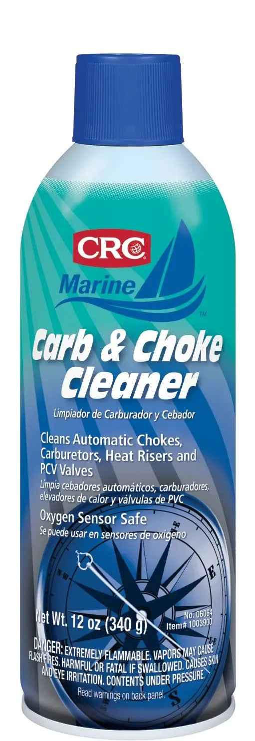 CRC Industries 06064 12-oz Marine Carburetor Deposit Cleaner