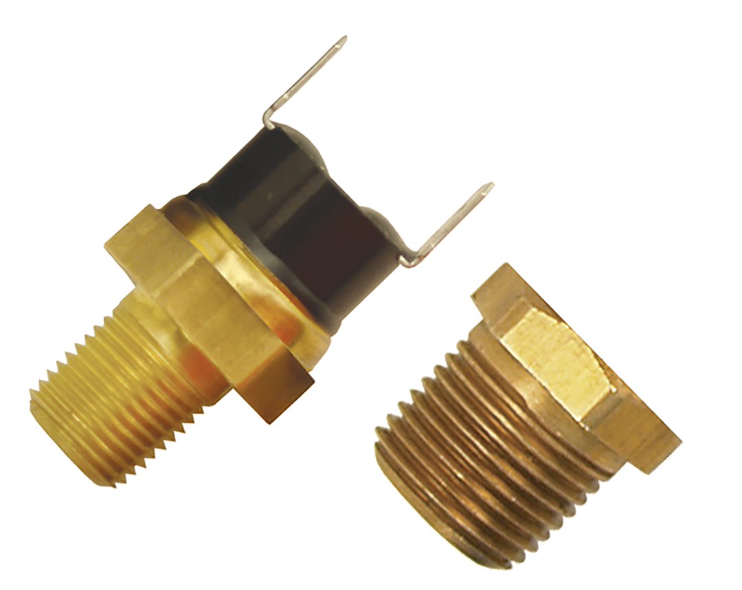 Derale 16730 Threaded Fixed Fan-Control Switch - image 1