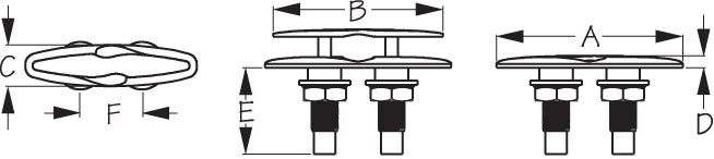 Sea Dog 041426 Pull-Up Rope Cleat