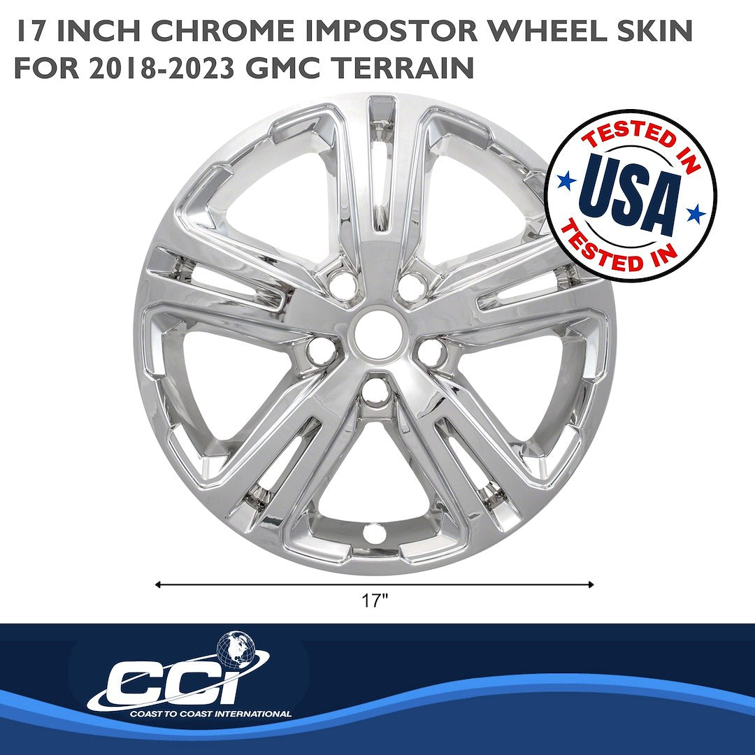 Coast To Coast IMP417X Terrain 17-Inch Chrome Impostor Skins - image 3