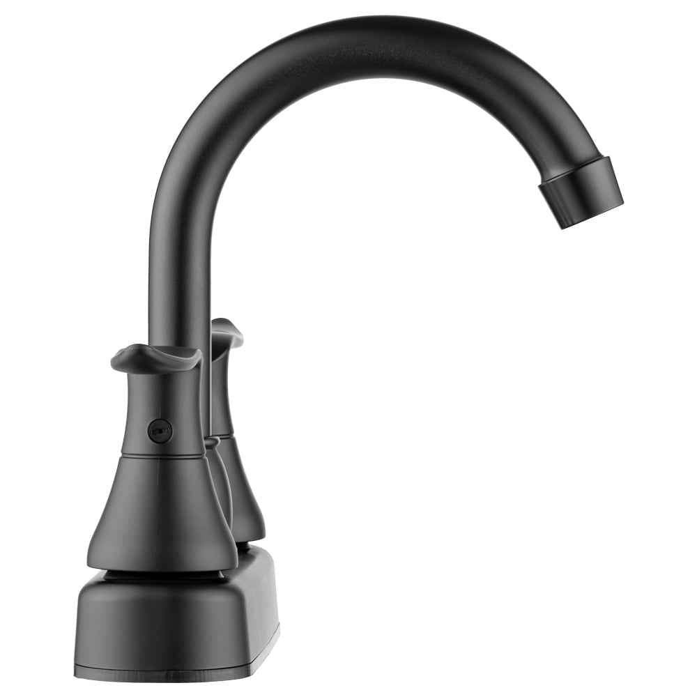 Dura Faucet RV Bathroom Faucet - High-Rise, Dual Lever – FPB155LHMB