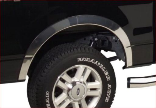 Putco 97280 Ford No-Flare Stainless Fender Trim