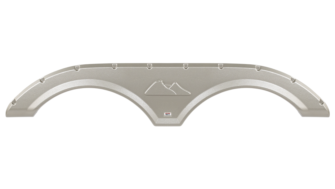 Icon 01772 Polar White Keystone/Montana Fender Skirt