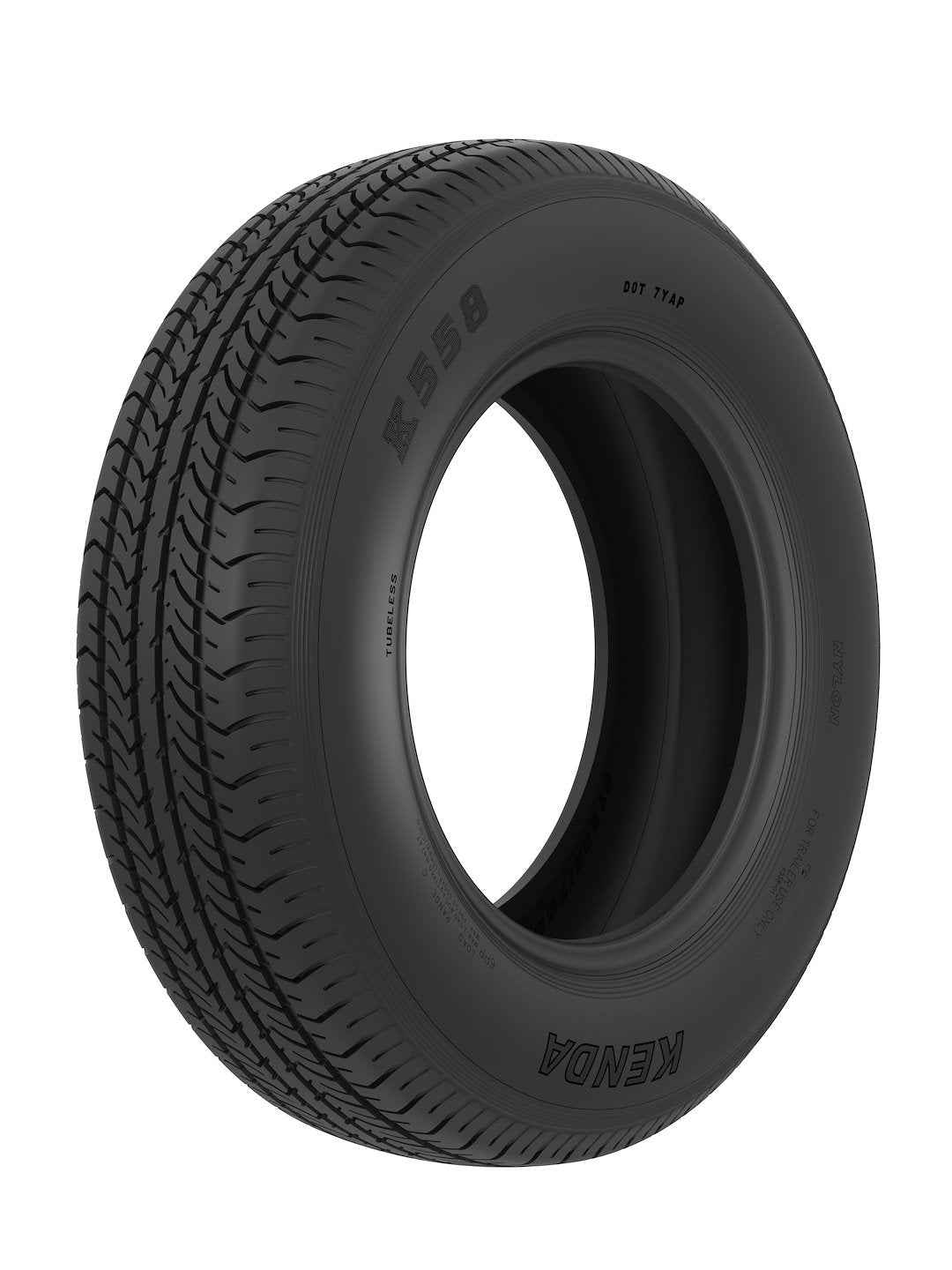 Americana 3S881 ST225/75D15 Bias Tire on Galvanized Wheel