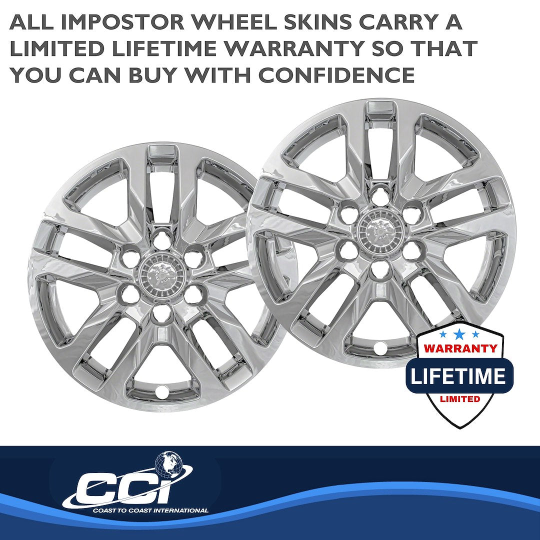 Coast To Coast IMP432X Silverado/Tahoe 18-Inch Chrome Skins - image 4