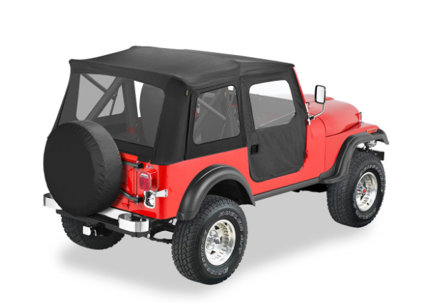 Bestop 51597-15 Supertop Black Denim Roof Package - image 1