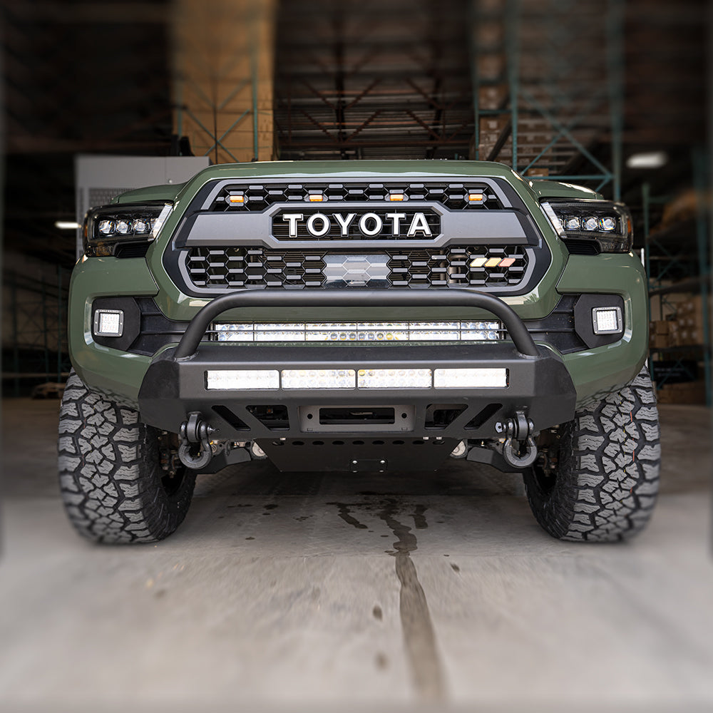Cali Raised LED CR3210 Tacoma Stealth Winch-Mount Bumper - image 6