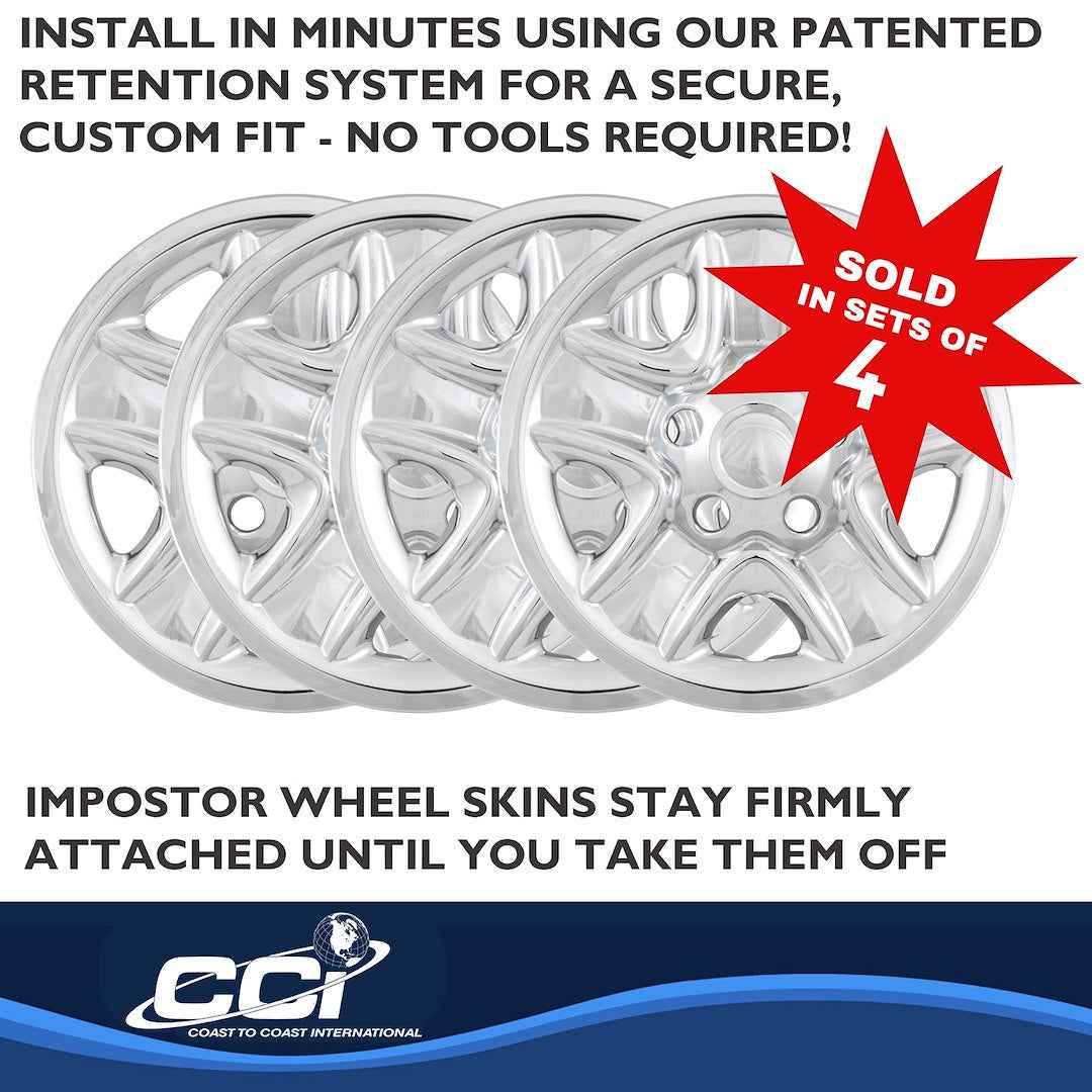 Coast To Coast IMP77XN Tundra 18-Inch Chrome Skin Set