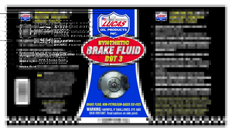 Lucas Oil 10826 DOT 3 Brake-System Fluid