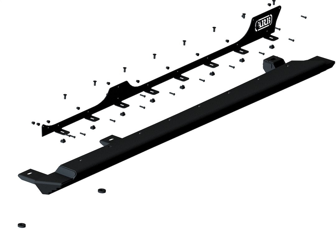 ARB 4450240 Wrangler JL 4-Door Flat Rocker Guards - image 1