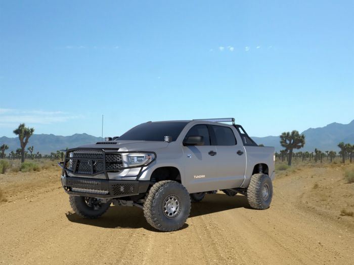 Ranch Hand MFT14HBM1 Midnight Grille-Guard Bumper Assembly