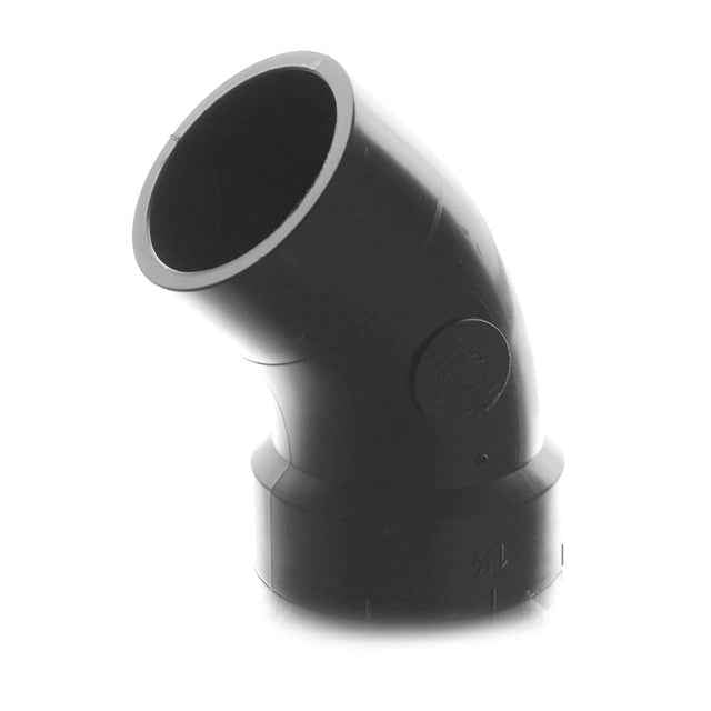 LaSalle Bristol 632403 Long 45° Street Elbow, 3-Inch ABS