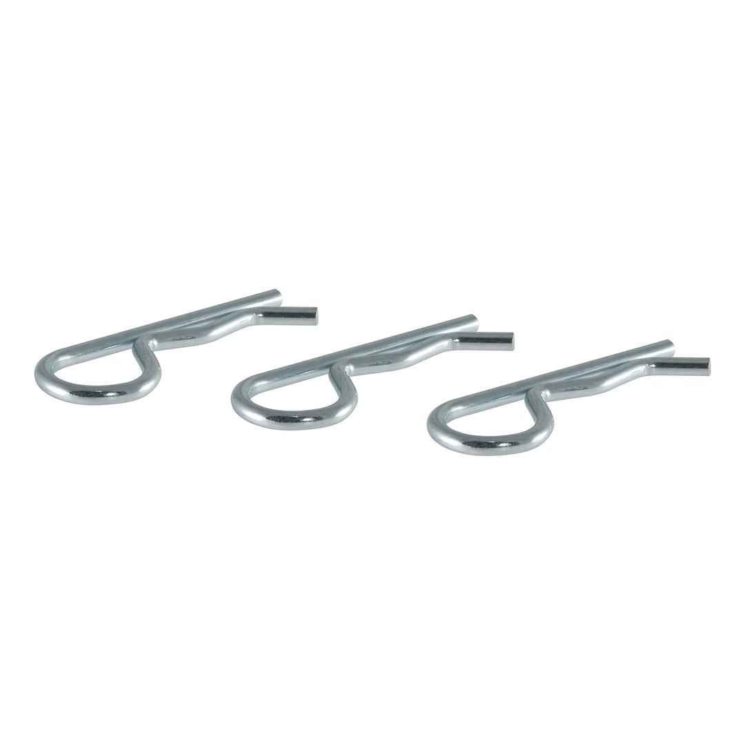 CURT 21602 Universal 3-1/4-Inch Hitch Hairpin Clips, Three-Pack