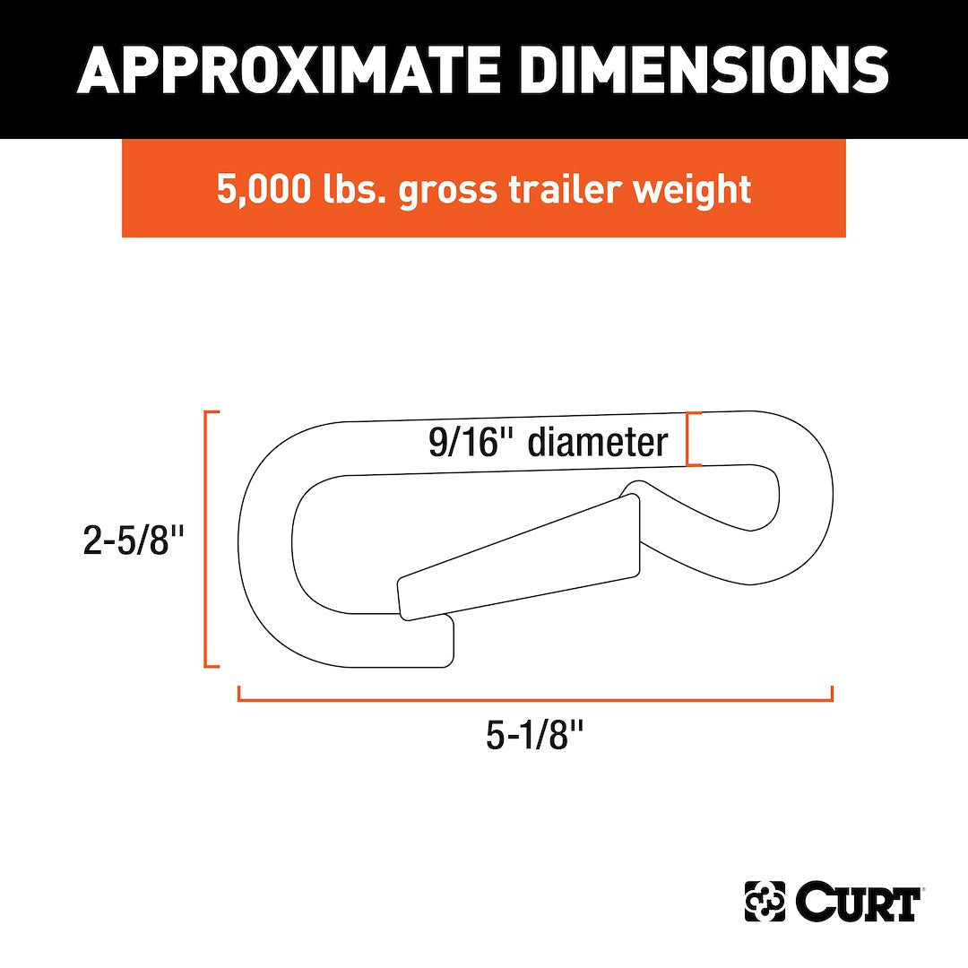 CURT Trailer Safety Chain Hook (81281)