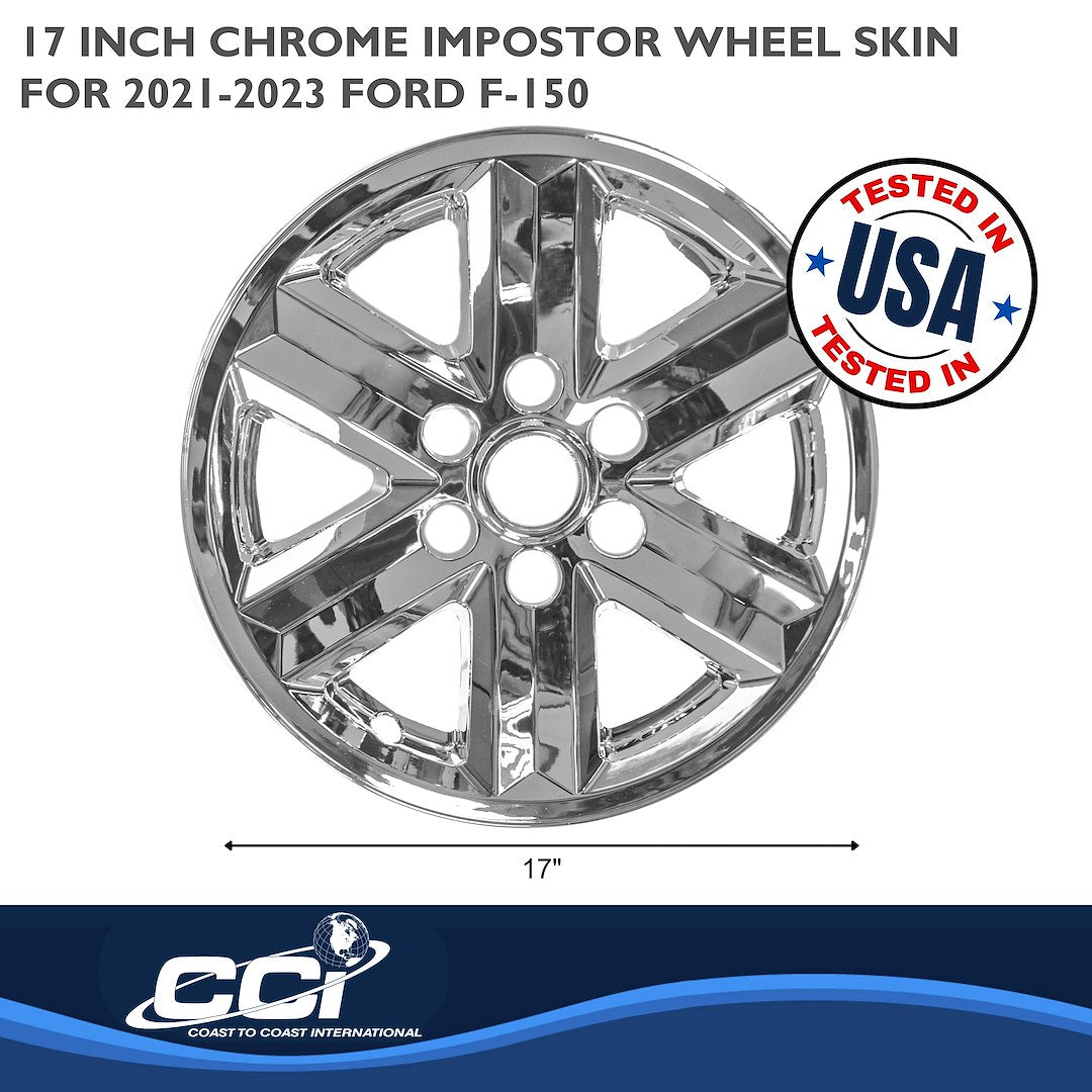 Coast To Coast IMP477X F-150 17-Inch Impostor Chrome Cover - image 2