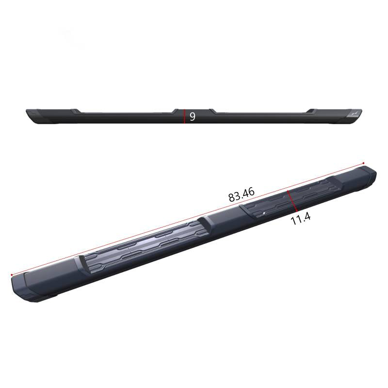 Black Horse Offroad PEJPGC76 Stationary Running Board - image 6