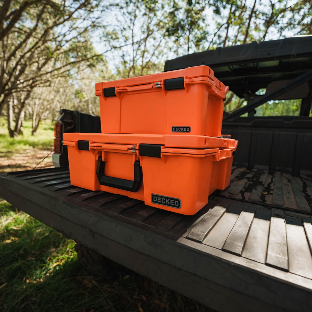Decked A0010-SIXR-ORG Sixer 16 Portable Storage Box