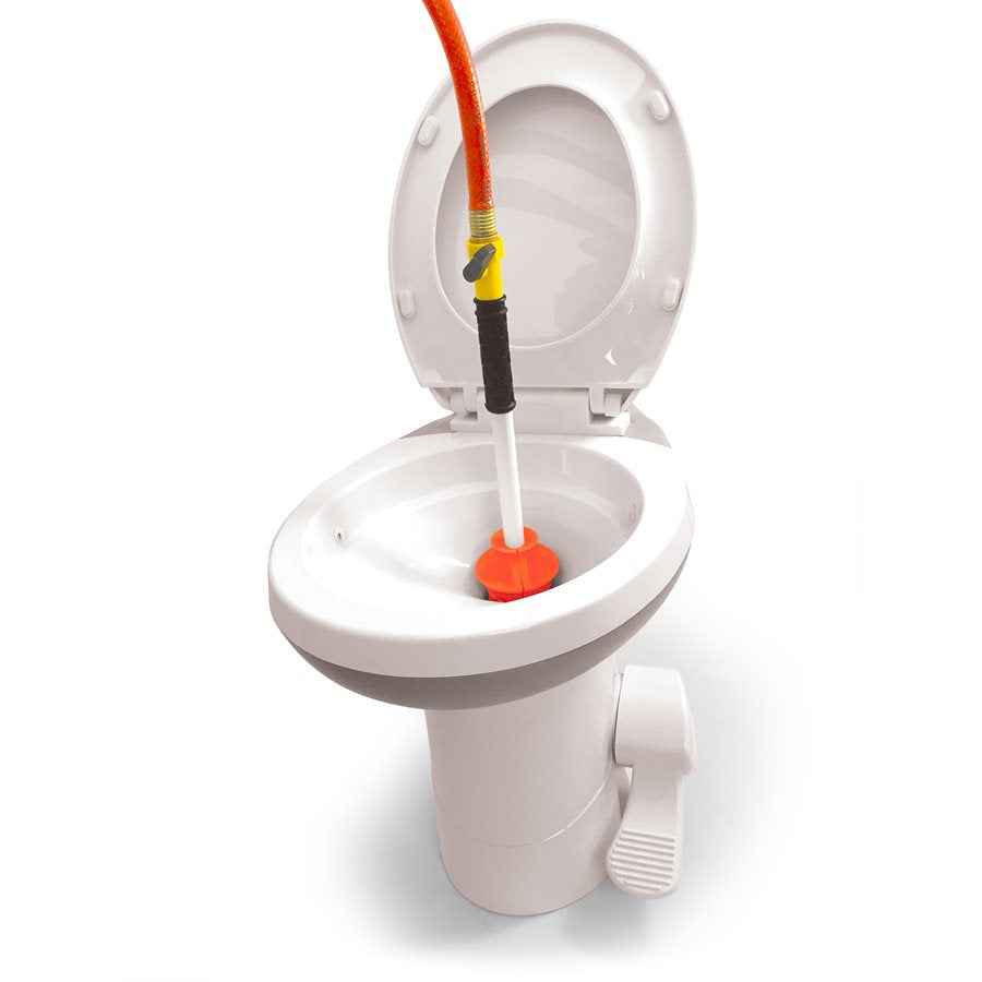 Camco 40075 Toilet Valve Prop for Holding Tank Cleaning