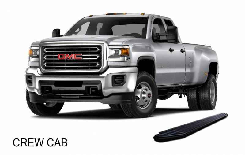 Black Horse Offroad PR-G485BK Peerless Fixed Rocker-Mount Black Board