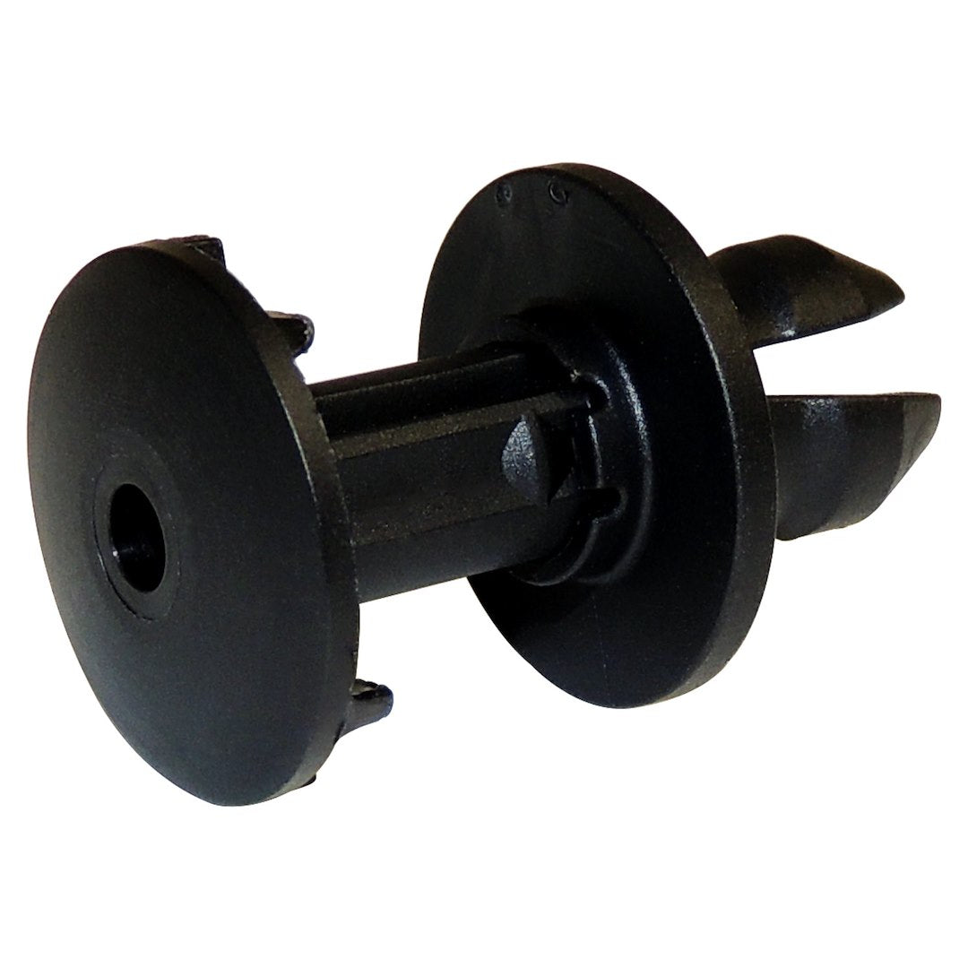 Crown Automotive 6510734AA Black Plastic Air-Dam Mounting Clip - image 1