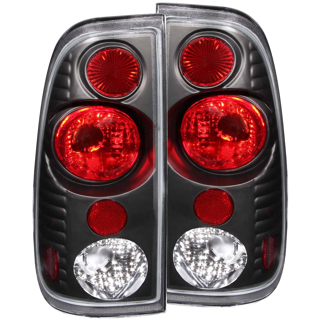 ANZO USA 211065 F-Series 3D Tail-Light Pair, Black - image 1