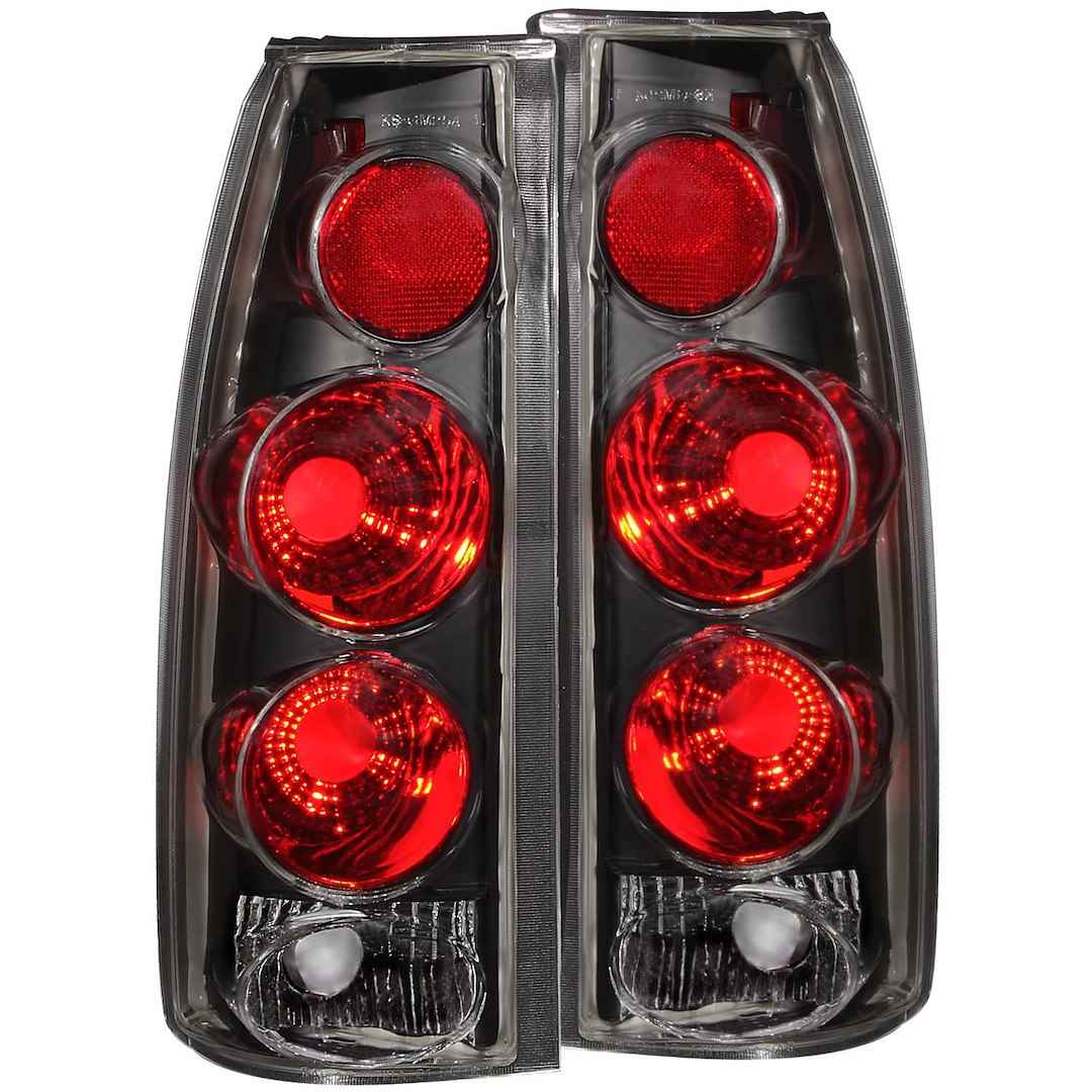ANZO USA 211019 Chevy Full-Size 3D Tail-Light Pair, Black