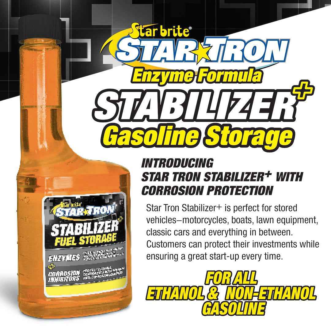 Star Brite 14808 Star Tron Gasoline Fuel Additive, 8-Ounce
