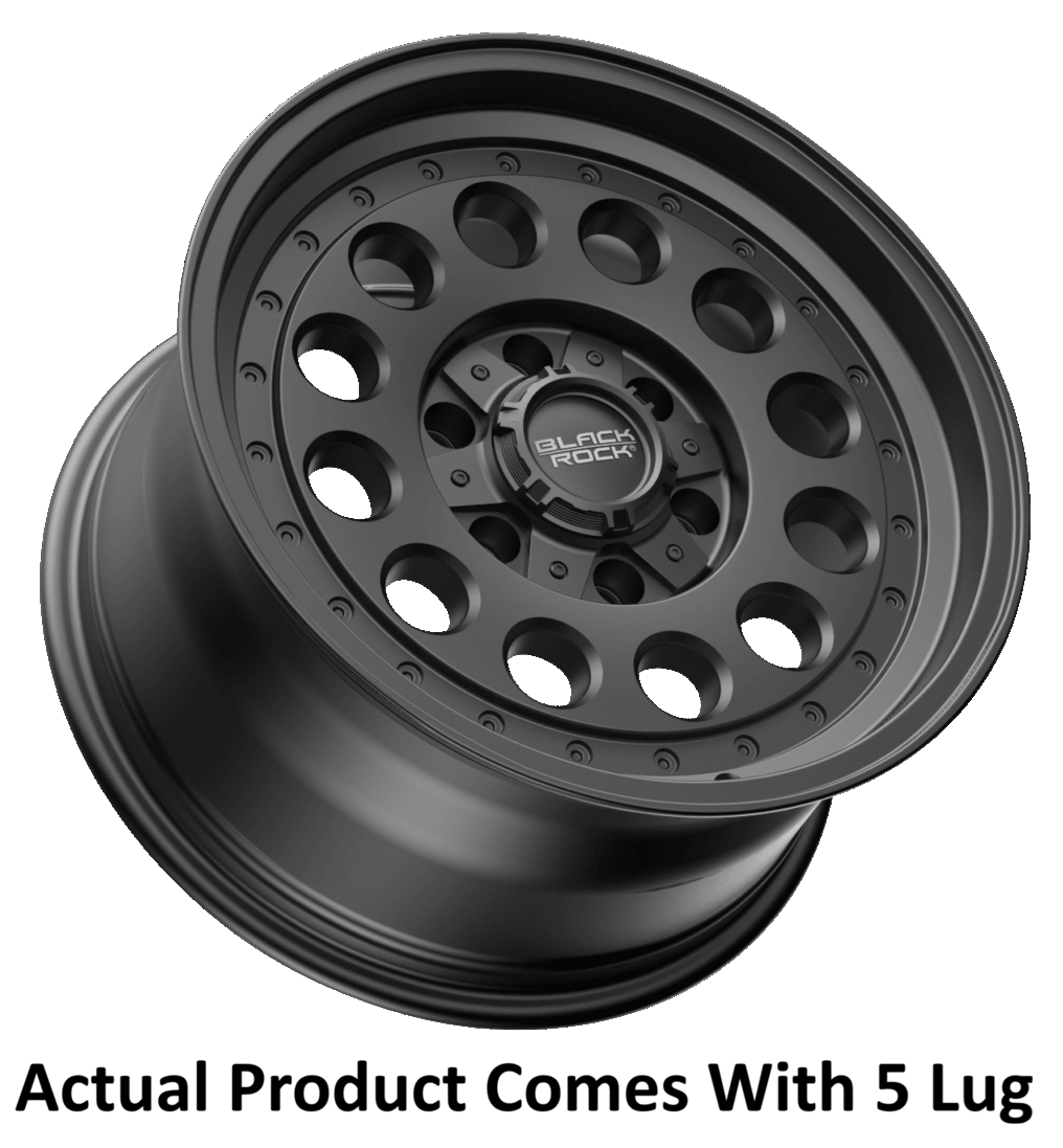 Black Rock Wheels 960SB8950 Series 960 Baja-Style Satin 18x9 Wheel - image 1