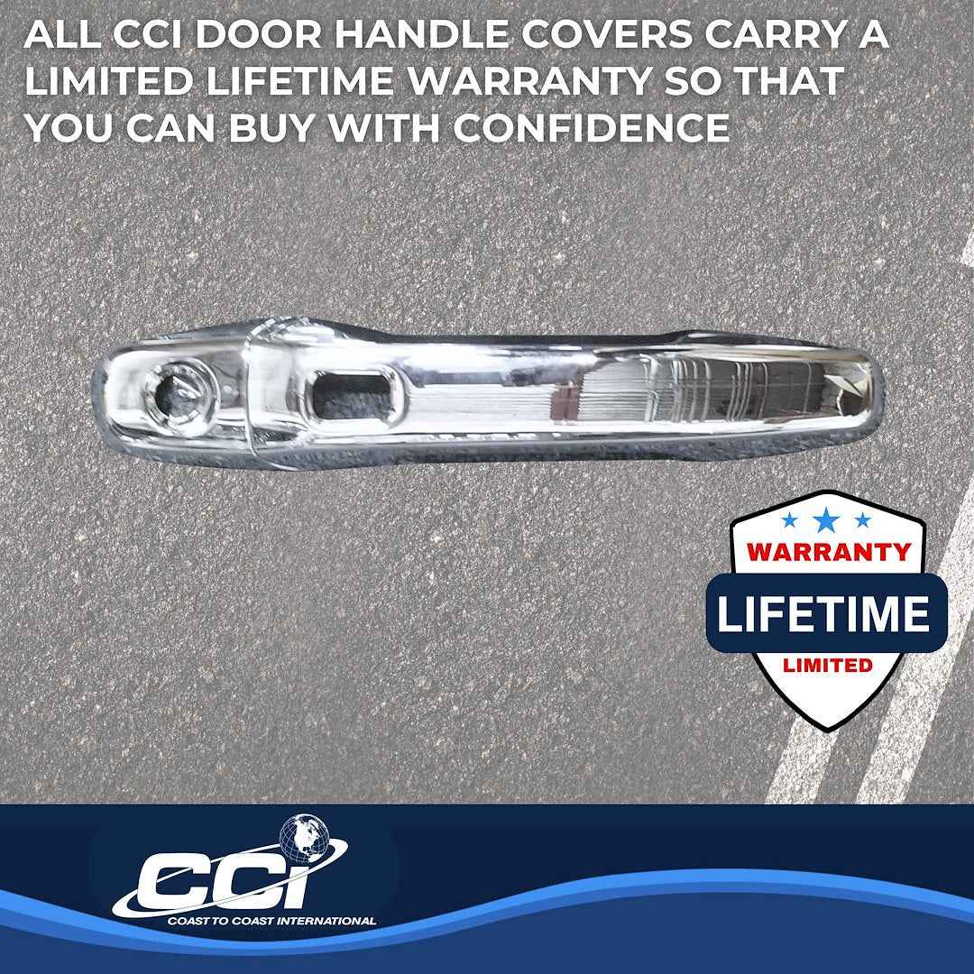 Coast To Coast DH68589S Explorer Smart-Key Chrome Handle Overlays