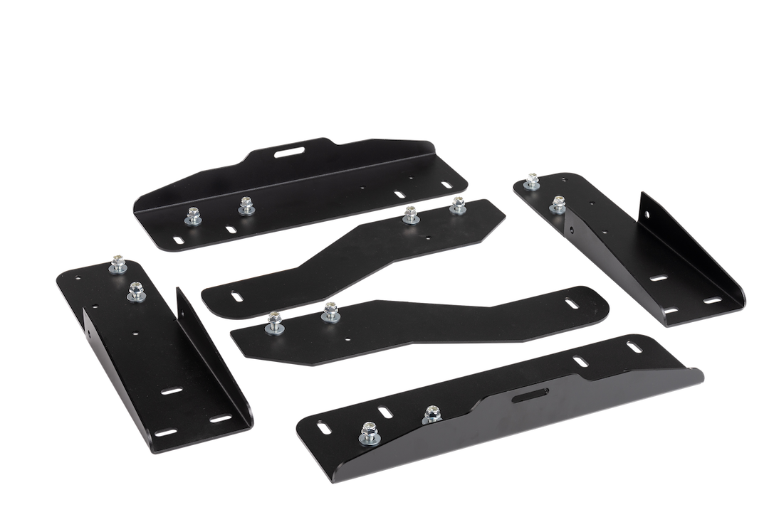 Decked A0100-XCGB-BLK CargoGlide vX Installation Brackets