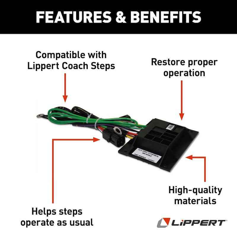 Lippert Components 301702 Lippert Entry Step Control Module, Coach Step Electric Step – image 7