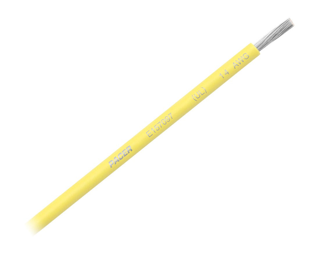 Pacer Marine Wul14yl-100 Insulated Marine Wiring