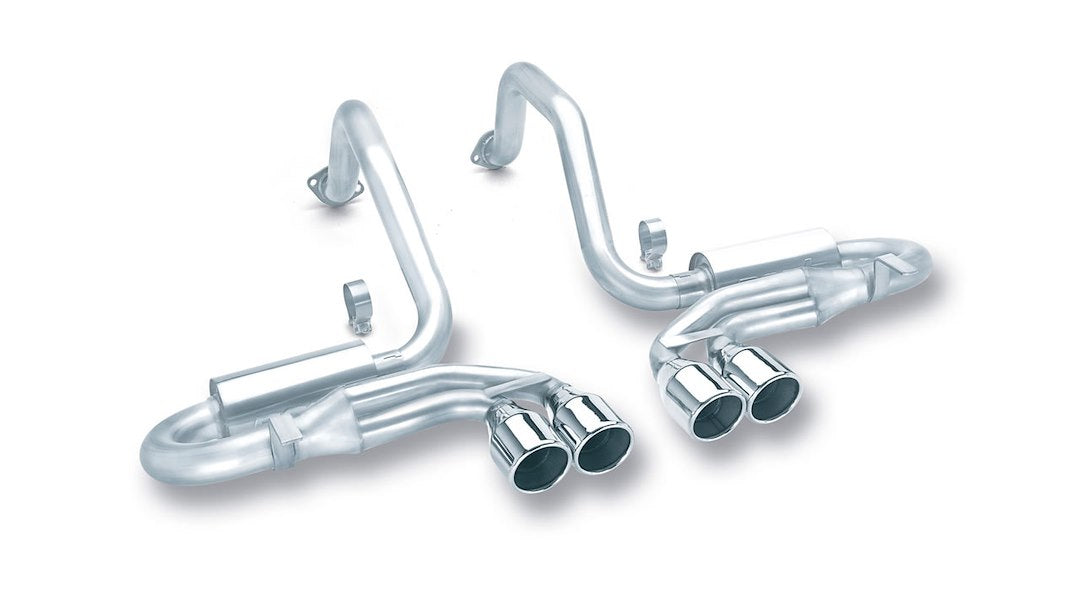 Borla 140038 Corvette S-Type Classic Quad-Tip Cat-Back - image 1