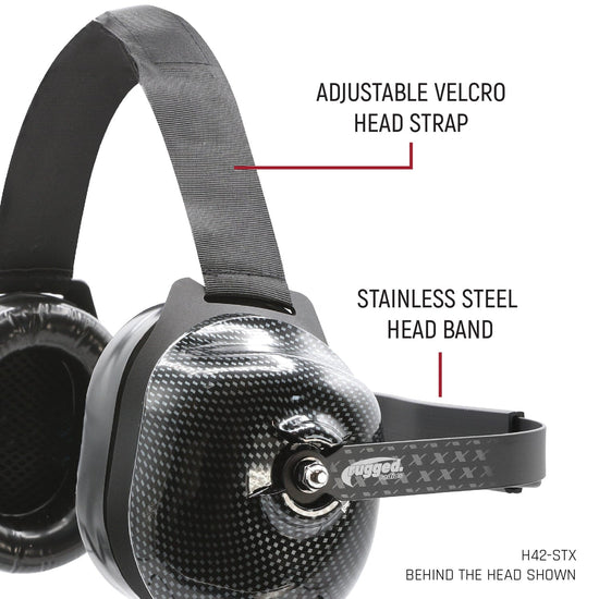 Rugged Radios H42-Stx Ultimate Alpha Audio Communication Headset