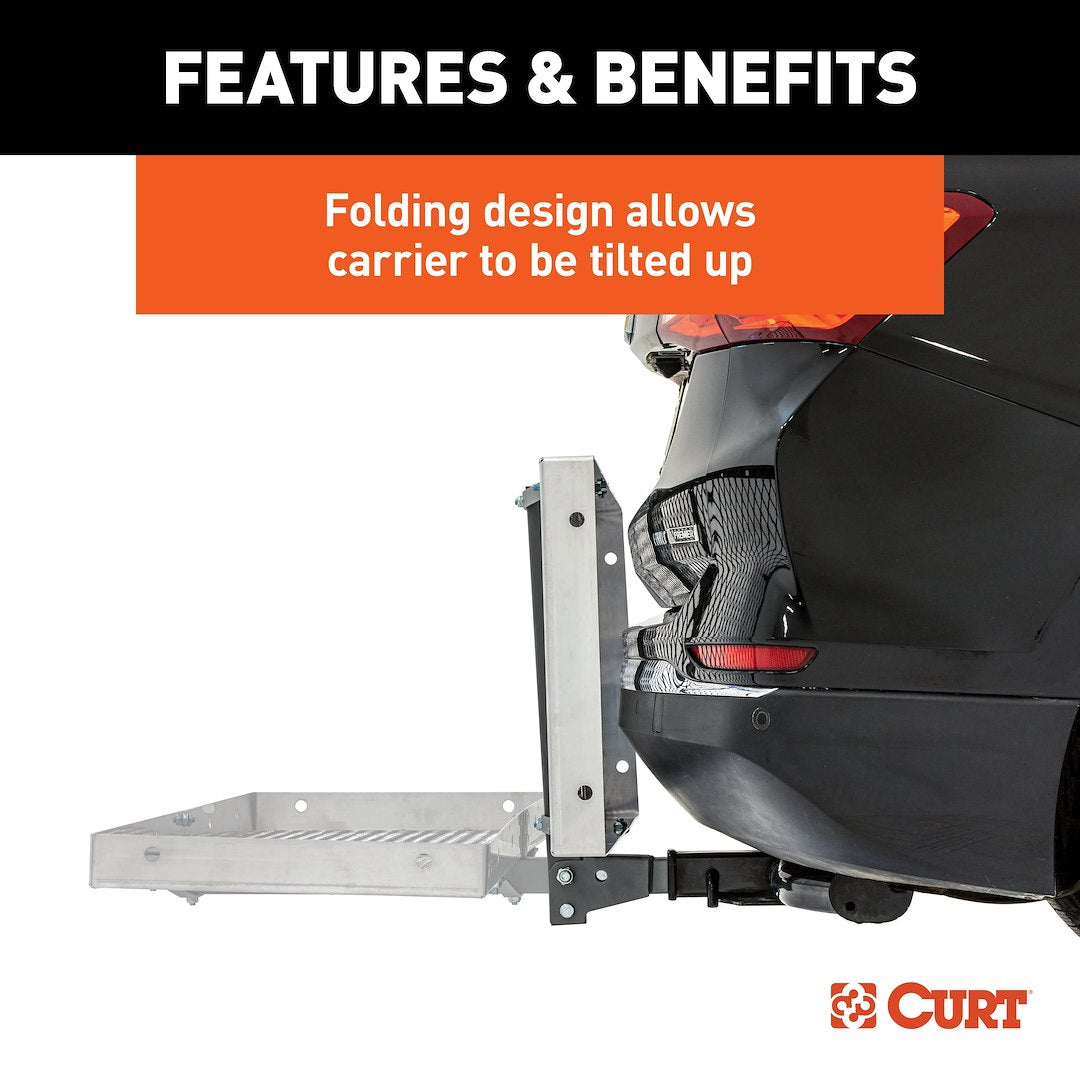 Curt 18100 Trailer Hitch Cargo Carrier - image 8