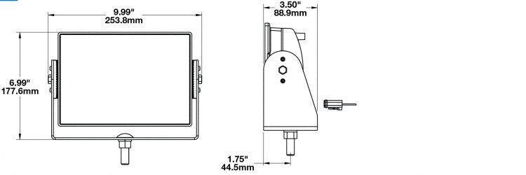 J.W. Speaker 0557921 523MF LED Work Lamp