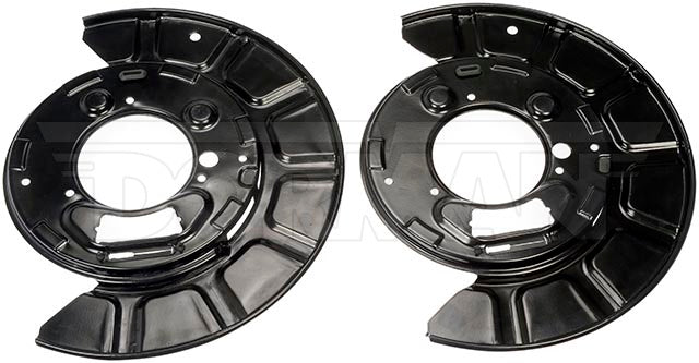 Dorman OE Solutions 947-056 Carbon-Steel Brake-Dust Shield Set - image 1