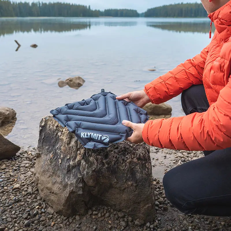 Klymit 12VSGR02B V Seat Inflatable Seat Pad