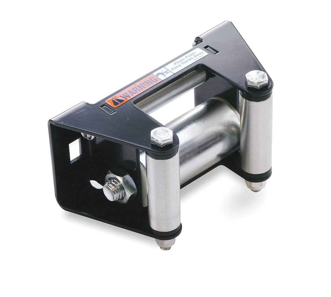 Warn Steel Roller Winch Fairlead - Black – 69373