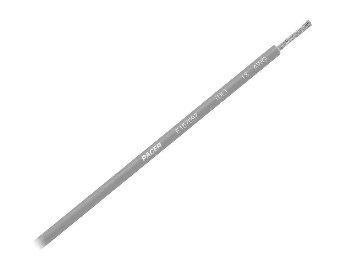 Pacer Marine Wul18gy-100 Insulated Marine Wiring