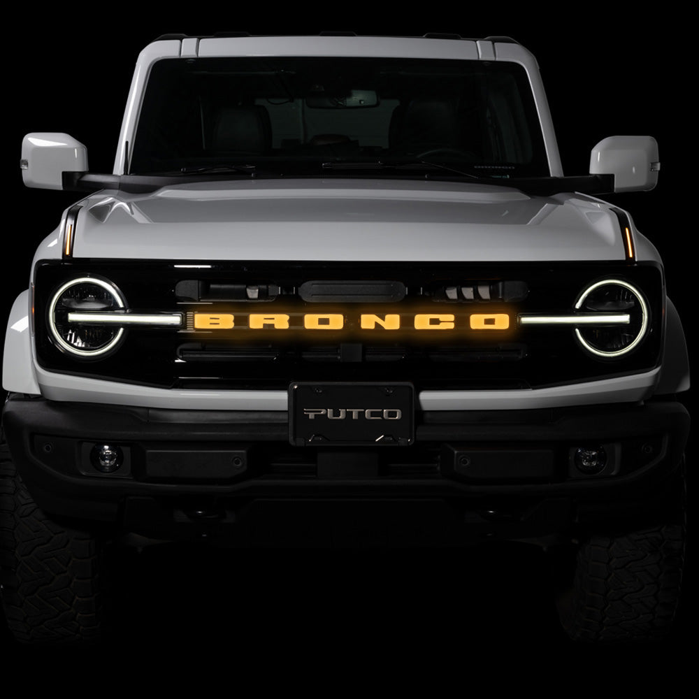 Putco 92851 Bronco Luminix Grille Badge